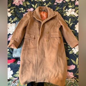 Vintage Union made 100% Wool Coat in Camel